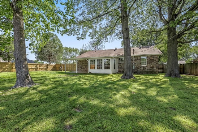 655 Bloomfield St, Gentry, AR 72734 - back of property featuring brick siding