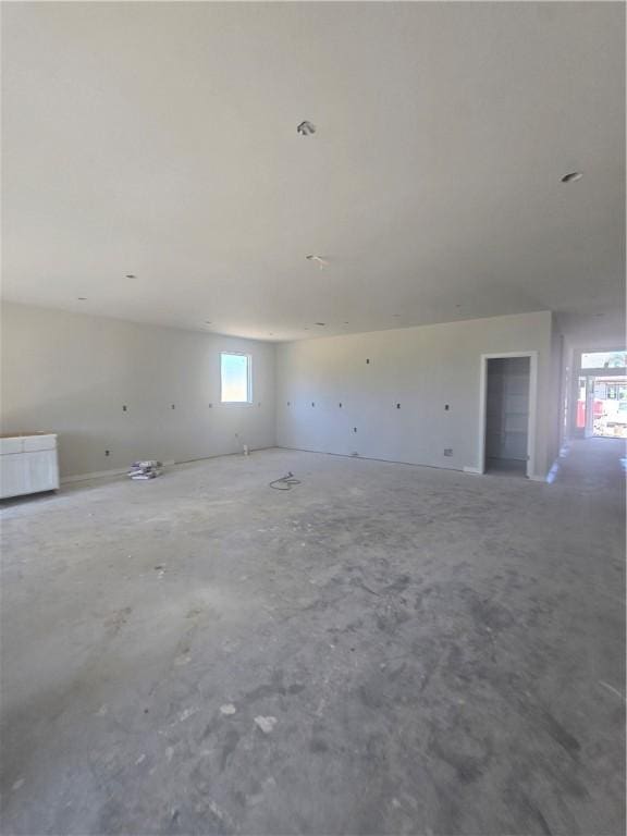 2308 Lexington St, Siloam Springs, AR 72761 - empty room with unfinished concrete floors