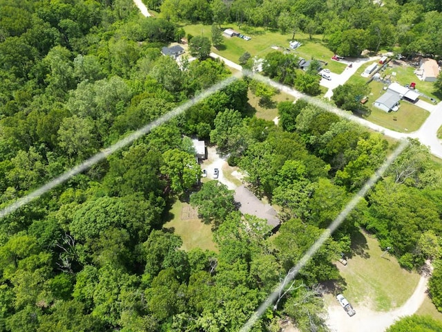 12526 Avoca Hollow Rd, Garfield, AR 72732 - bird's eye view of a heavily wooded area