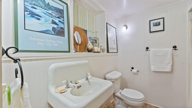 bathroom with toilet