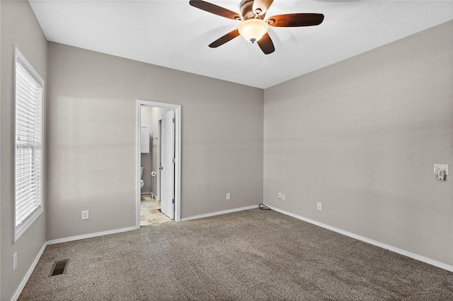 6 Rivercliff Rd, Rogers, AR 72756 - unfurnished room with ceiling fan and carpet floors