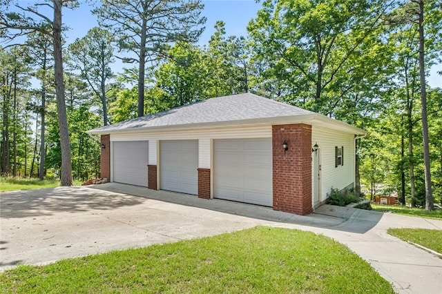 6 Rivercliff Rd, Rogers, AR 72756 - view of detached garage