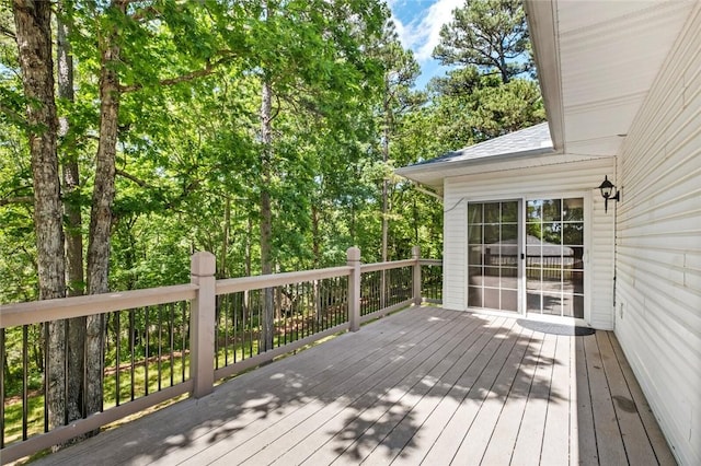 6 Rivercliff Rd, Rogers, AR 72756 - view of wooden deck
