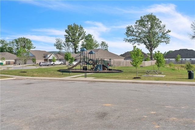 12 E Loveland Loop, Farmington, AR 72730 - community jungle gym featuring a residential view
