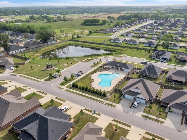 12 E Loveland Loop, Farmington, AR 72730 - aerial view of property's location featuring a nearby body of water and a pool