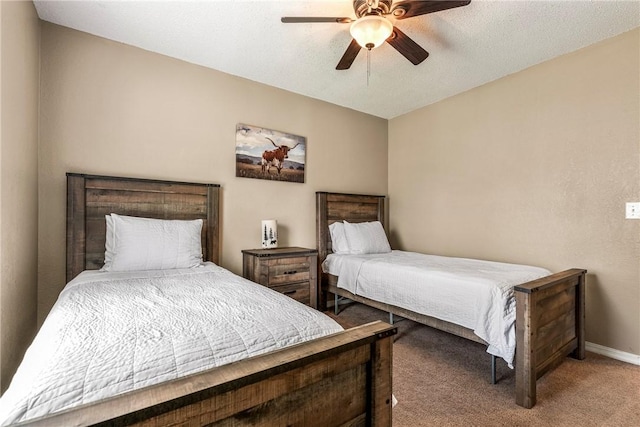 1801 Jean St, Springdale, AR 72762 - bedroom with carpet flooring and ceiling fan