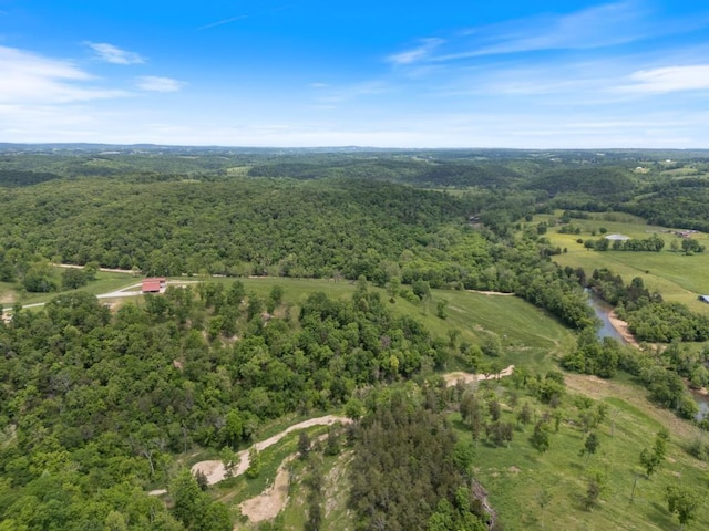 713 Madison Unit 8744, Huntsville, AR 72740 - aerial overview of property's location featuring a forest
