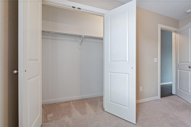 view of closet