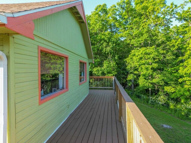 10190 Summit Dr, Rogers, AR 72758 - view of wooden deck