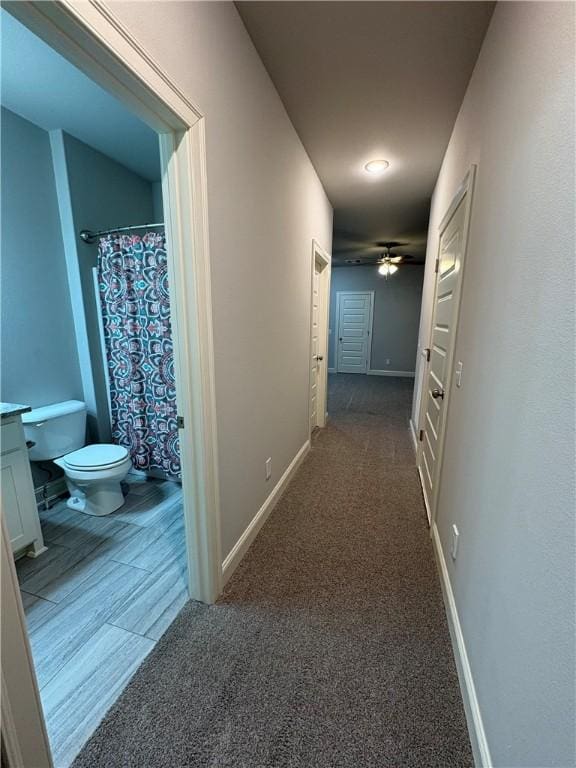 773 Via Firenze Ave, Tontitown, AR 72762 - hall featuring carpet floors and baseboards