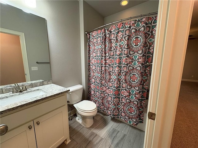 773 Via Firenze Ave, Tontitown, AR 72762 - full bathroom with toilet, vanity, and curtained shower