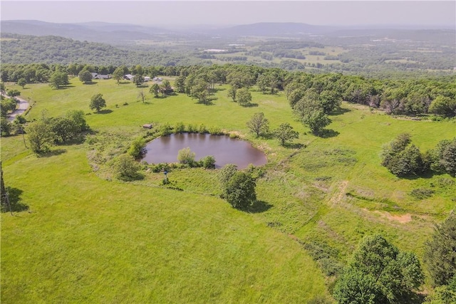 18880 Skylight Mountain Rd, Canehill, AR 72717 - bird's eye view of a water and mountain view