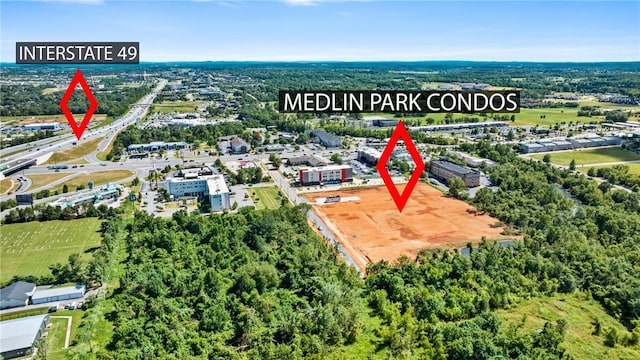 3329 Mp Pkwy Unit 207, Bentonville, AR 72712 - bird's eye view
