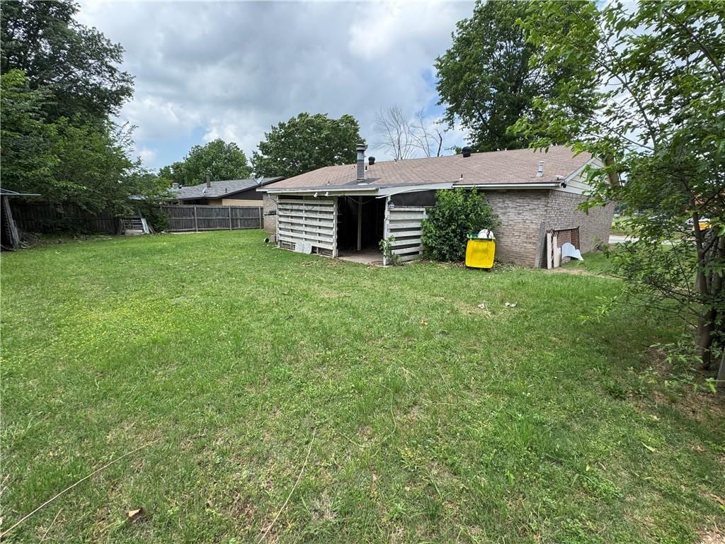 view of yard