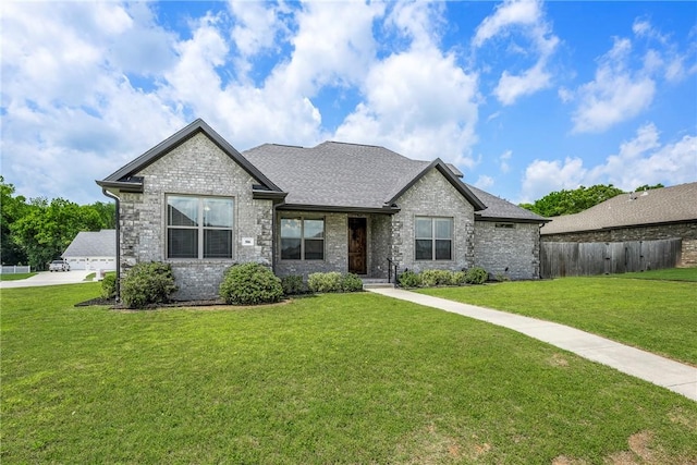 506 Hindman Dr, Prairie Grove, AR 72753 - view of front of house featuring brick siding and roof with shingles