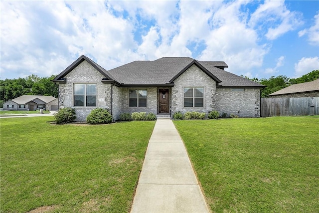 506 Hindman Dr, Prairie Grove, AR 72753 - view of front of property featuring roof with shingles and brick siding