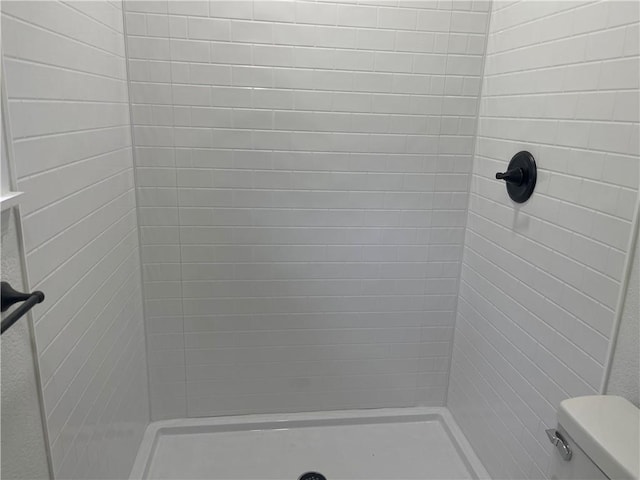 401 Walnut St, Clarksville, AR 72830 - bathroom with a stall shower and toilet