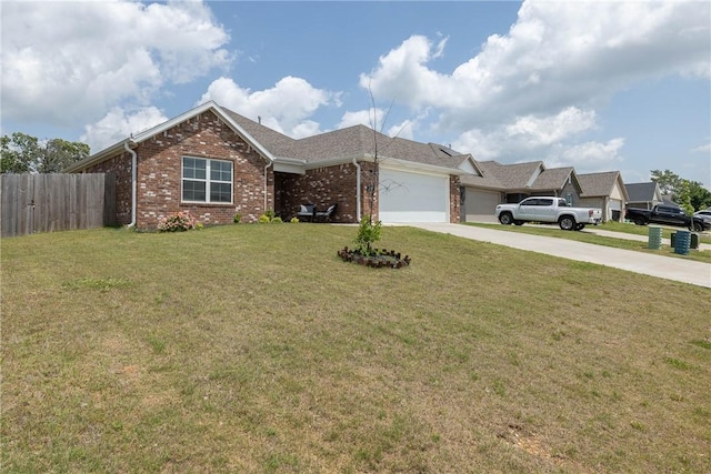 2758 Suncrest Ave, Springdale, AR 72764 - single story home featuring concrete driveway, brick siding, and a garage