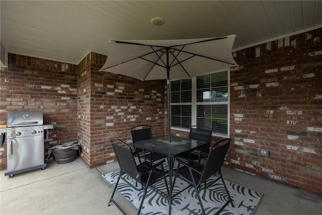 2758 Suncrest Ave, Springdale, AR 72764 - view of patio / terrace with grilling area and outdoor dining area