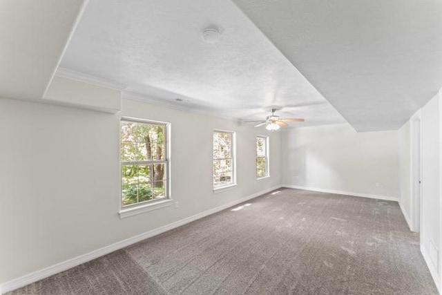 1878 Morning Side Falls Blvd, Blue Eye, MO 65611 - carpeted spare room with baseboards and a ceiling fan