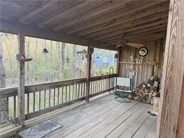 1088 Little Red River Rd, Leslie, AR 72645 - view of deck