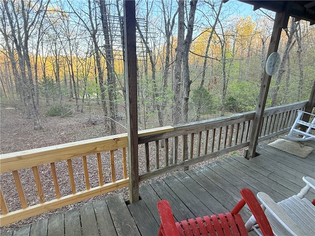 1088 Little Red River Rd, Leslie, AR 72645 - view of deck