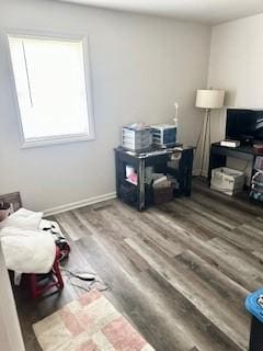 410 E Harvard St, Siloam Springs, AR 72761 - office area featuring wood finished floors
