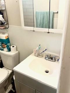410 E Harvard St, Siloam Springs, AR 72761 - bathroom with toilet and vanity