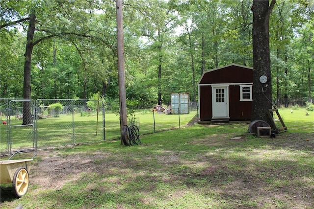1739 Mc 6070, Flippin, AR 72634 - view of yard featuring a gate and a forest view