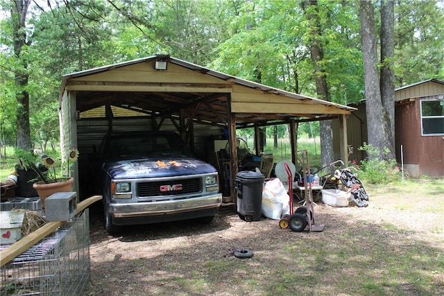 1739 Mc 6070, Flippin, AR 72634 - view of parking with a detached carport