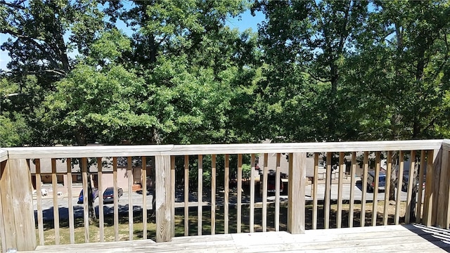 8 Mindy Ln, Bella Vista, AR 72715 - view of wooden deck