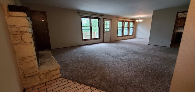 8 Mindy Ln, Bella Vista, AR 72715 - carpeted spare room with a chandelier