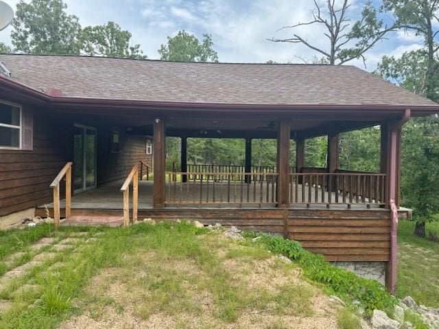 1376 Woods Point Rd, Elizabeth, AR 72531 - view of property's community featuring a deck