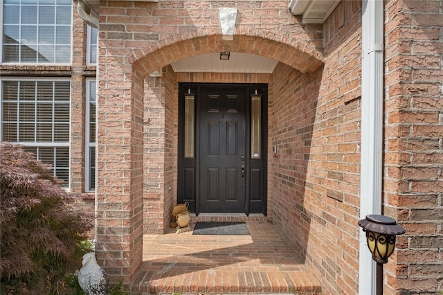 4005 Lyndale Dr, Rogers, AR 72758 - property entrance with brick siding