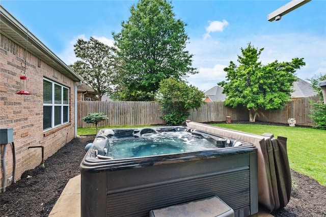 4005 Lyndale Dr, Rogers, AR 72758 - view of patio / terrace featuring a hot tub