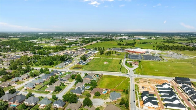 4005 Lyndale Dr, Rogers, AR 72758 - aerial view of property and surrounding area featuring nearby suburban area