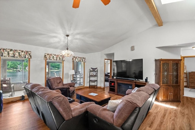 6 Portsmouth Ln, Bella Vista, AR 72715 - living area featuring light wood-style floors and ceiling fan