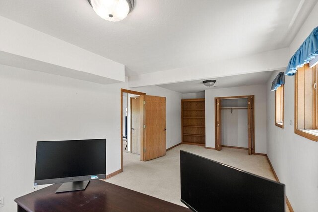 6 Portsmouth Ln, Bella Vista, AR 72715 - unfurnished office featuring baseboards and light carpet