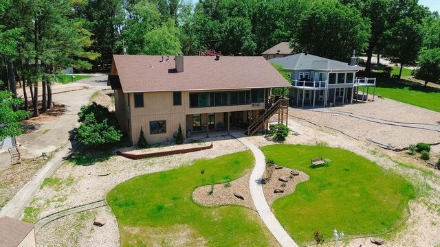 6 Portsmouth Ln, Bella Vista, AR 72715 - aerial view of property and surrounding area