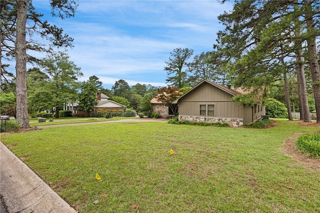 1433 Shalimar Cir, Russellville, AR 72802 - view of home's exterior with a yard