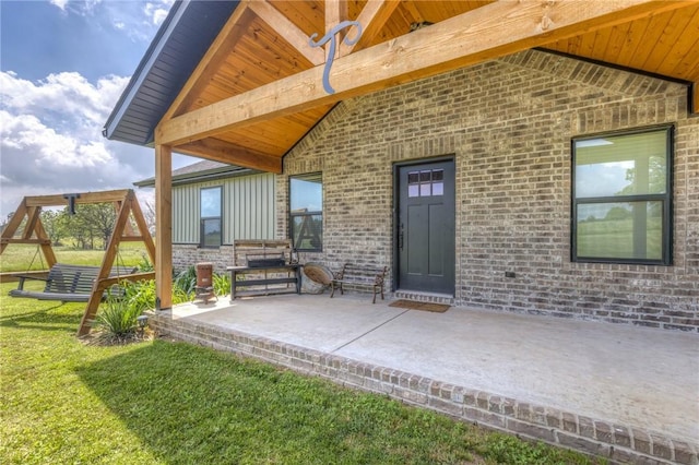13865 State Highway 116, Colcord, OK 74338 - view of patio