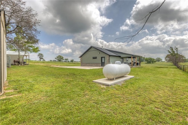 13865 State Highway 116, Colcord, OK 74338 - view of grassy yard