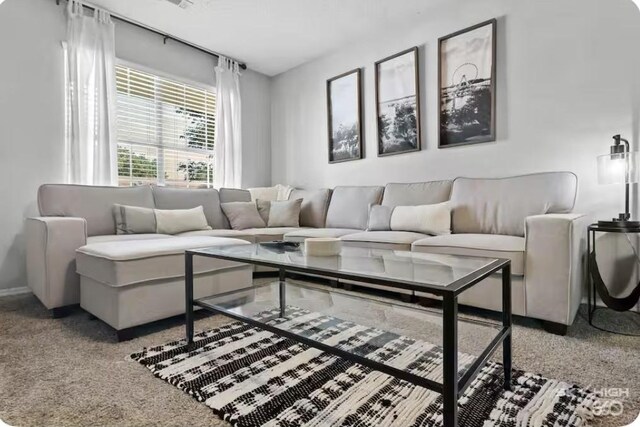 1500 Linwood Cir, Bentonville, AR 72712 - living area featuring carpet floors and baseboards