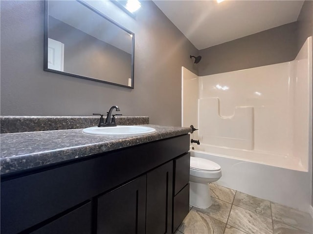 2103 Highland Ct, Dardanelle, AR 72834 - full bath with toilet, vanity, and shower / bath combination