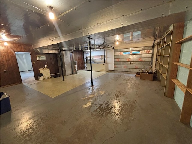 1010 Sherman Ave, Harrison, AR 72601 - unfinished below grade area with water heater