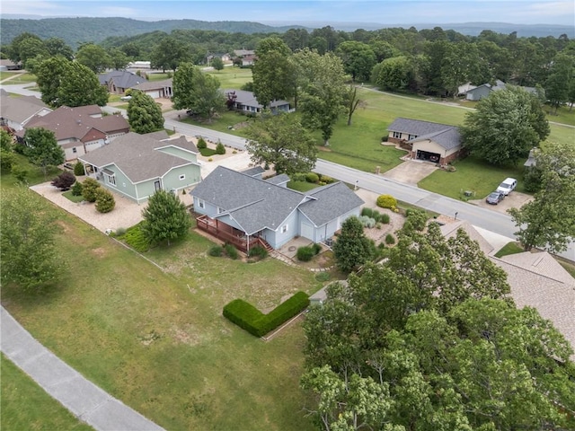 33 Holiday Island Dr, Holiday Island, AR 72631 - aerial perspective of suburban area