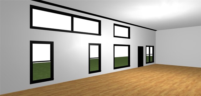 32 Brentwood Dr, Bella Vista, AR 72715 - spare room featuring wood finished floors