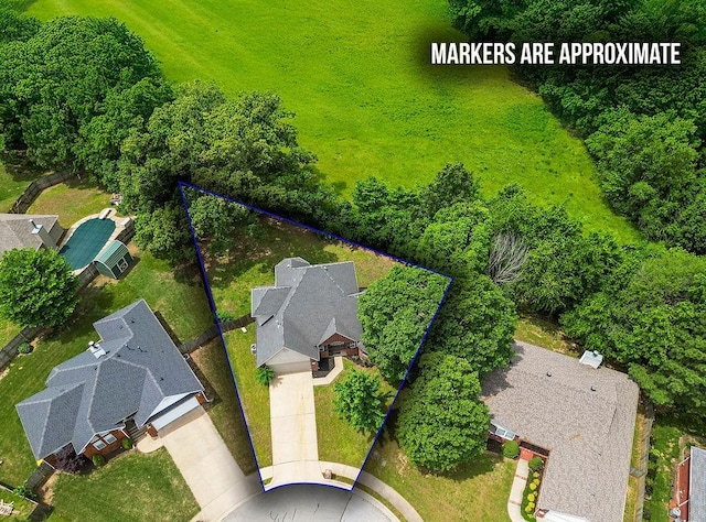 4730 Woodside Ln, Springdale, AR 72762 - aerial overview of property's location featuring property boundaries highlighted