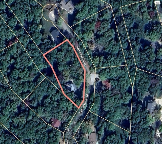 104 NE Deer Ridge Rd, Gravette, AR 72736 - aerial view of property's location
