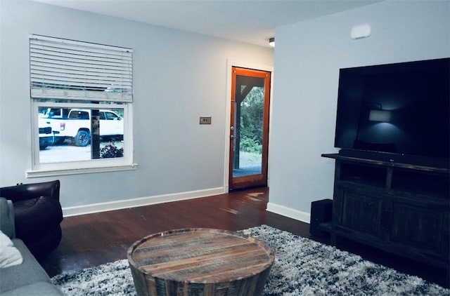 1211 N Mission Blvd, Fayetteville, AR 72701 - living room featuring plenty of natural light and wood finished floors